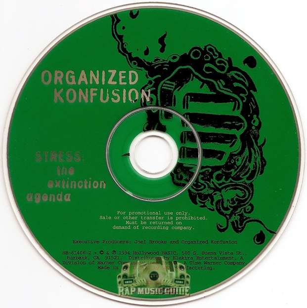 Organized Konfusion - Stress: The Extinction Agenda: CD | Rap 
